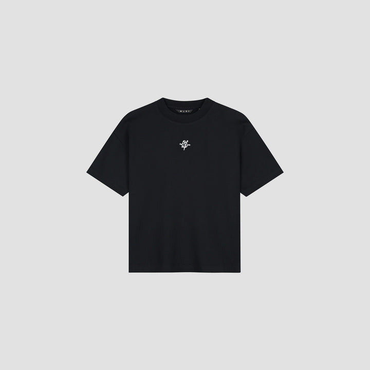 MONOGRAM REGULAR TEE | BLACK
